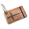Acacia Wood Cross Backpack Keywi™
